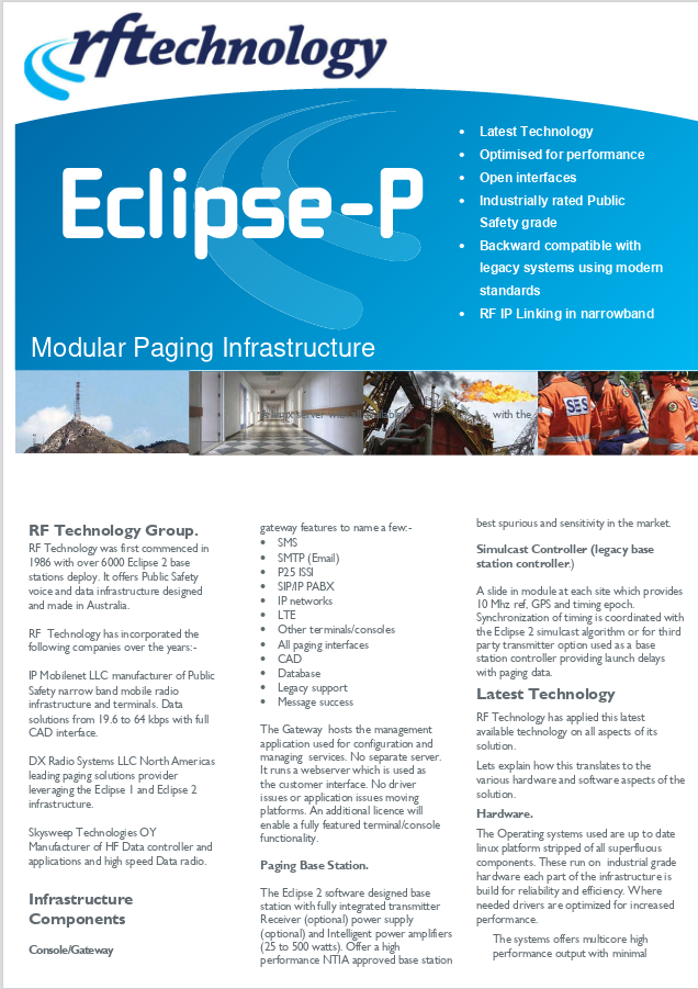 Eclipse-P Paging
